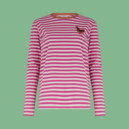 Sugarhill Brighton Brunswick Long Sleeve Tee - Chicken