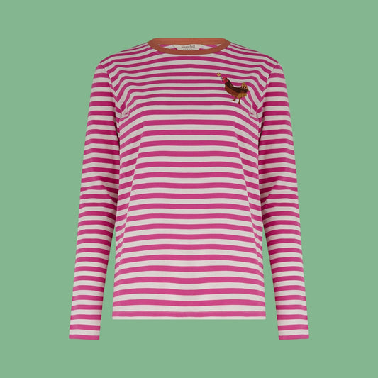 Sugarhill Brighton Brunswick Long Sleeve Tee - Chicken
