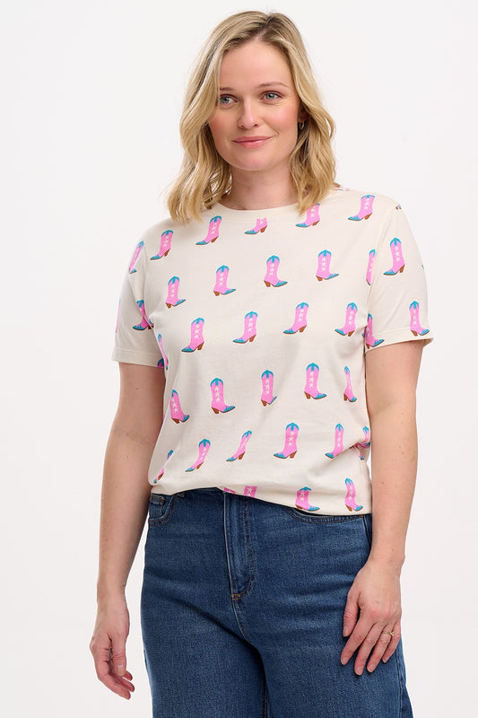 Sugarhill Brighton Maggie Tee - Cowboy Boots