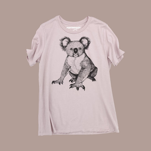 Supermaggie Koala Calliope Tee - Ballet Pink