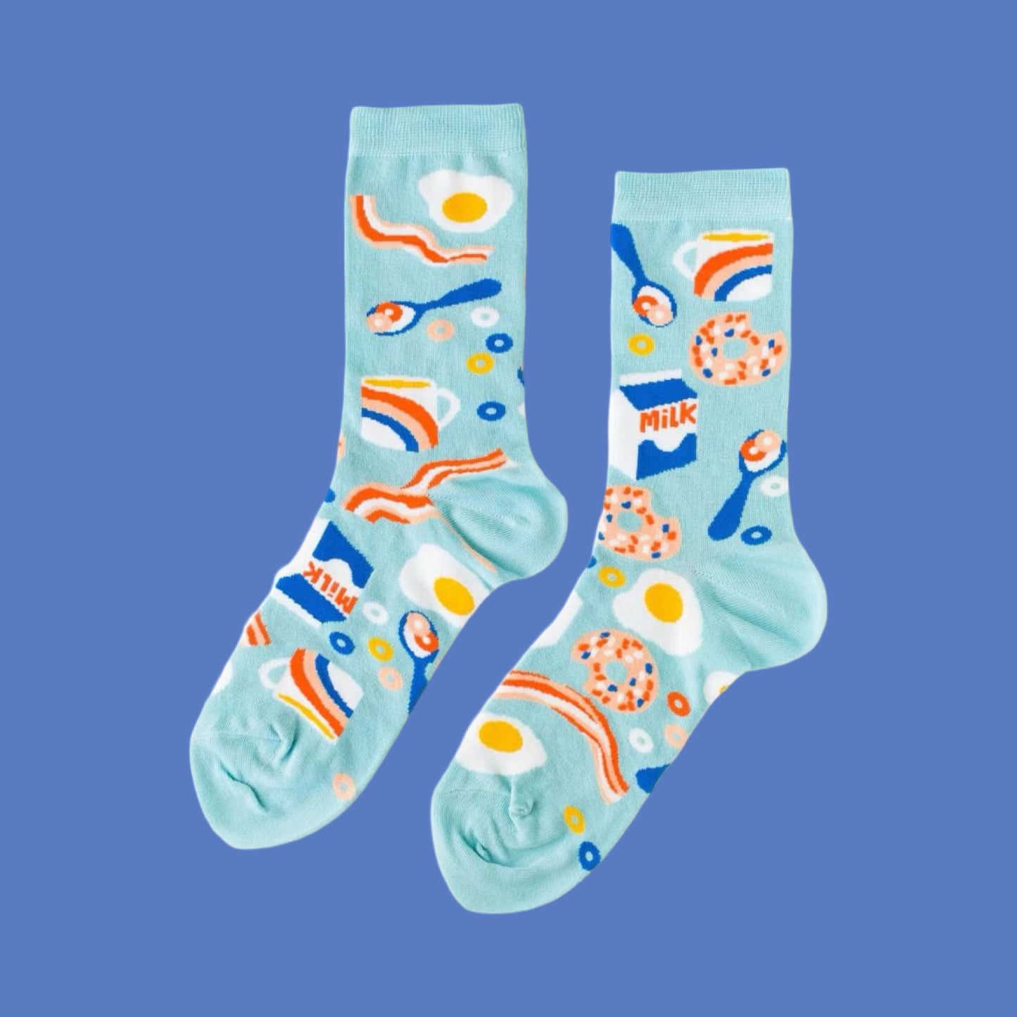 Yellow Owl Workshop Breakfast Socks - Small