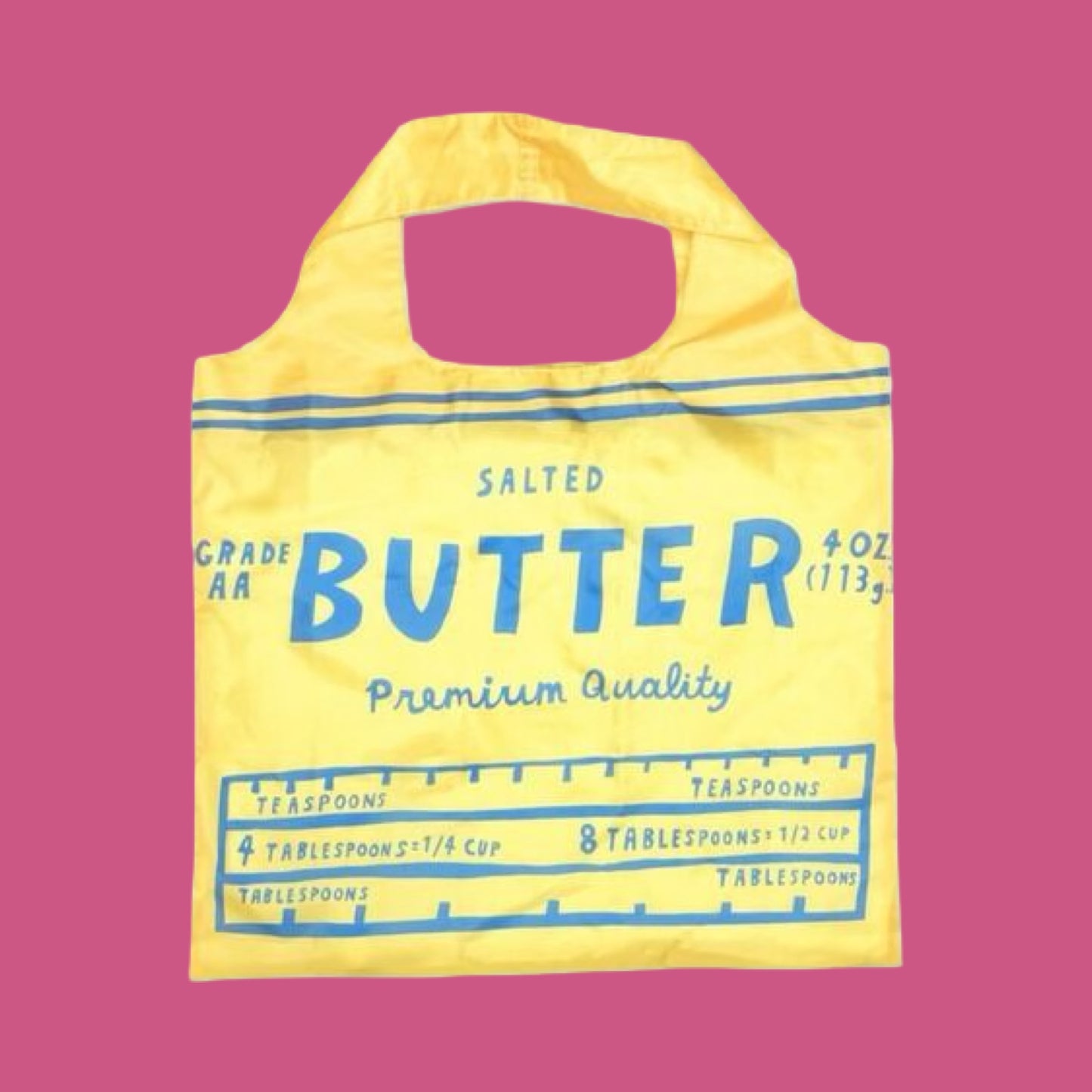 Yellow Owl Workshop Art Sack Shopping Bag - Butter by Christine Schmidt