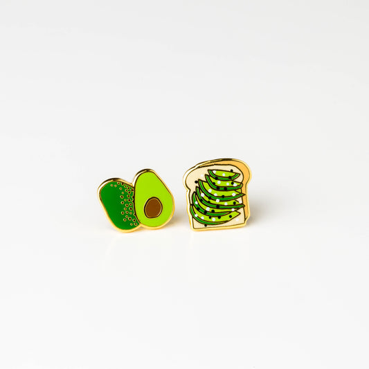 Yellow Owl Workshop Avocado on Toast Earrings