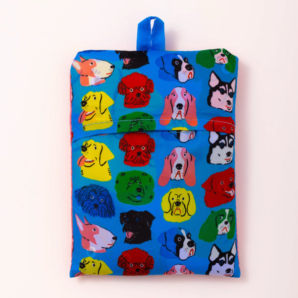 Yellow Owl Workshop Art Sack Shopping Bag - Dogs by Kristina Micotti