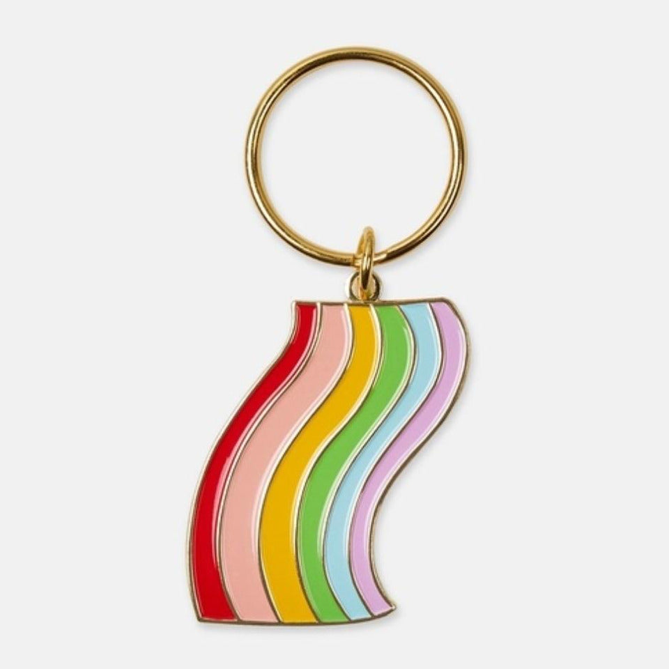 rainbow keyring