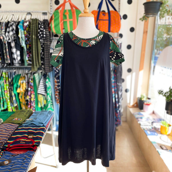 Frock Me Out Jungle Tee & Shipshape Studio black Swing Dress - Ethical fashion from Australia - buy online - Ruck Rover General Store Perth Western Australia
