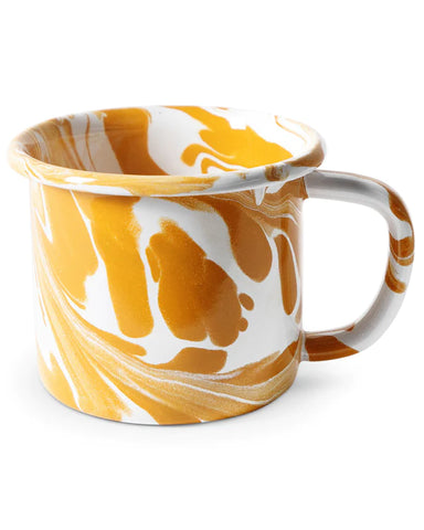 Kip & Co Golden Marble Enamel Mug