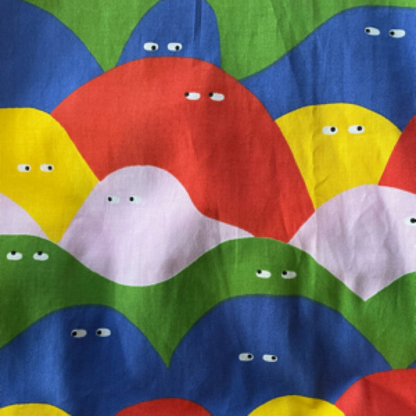 Nooworks Rainbow Lumps Fabric Swatch