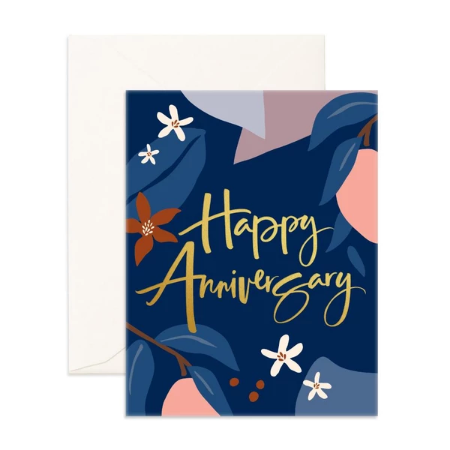 Fox & Fallow Happy Anniversary Arcadia Card