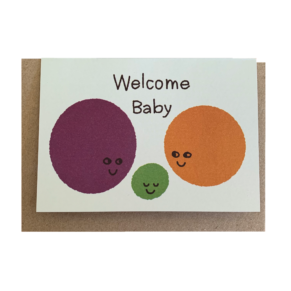 Snail Mail Paper Goods Welcome Baby Card