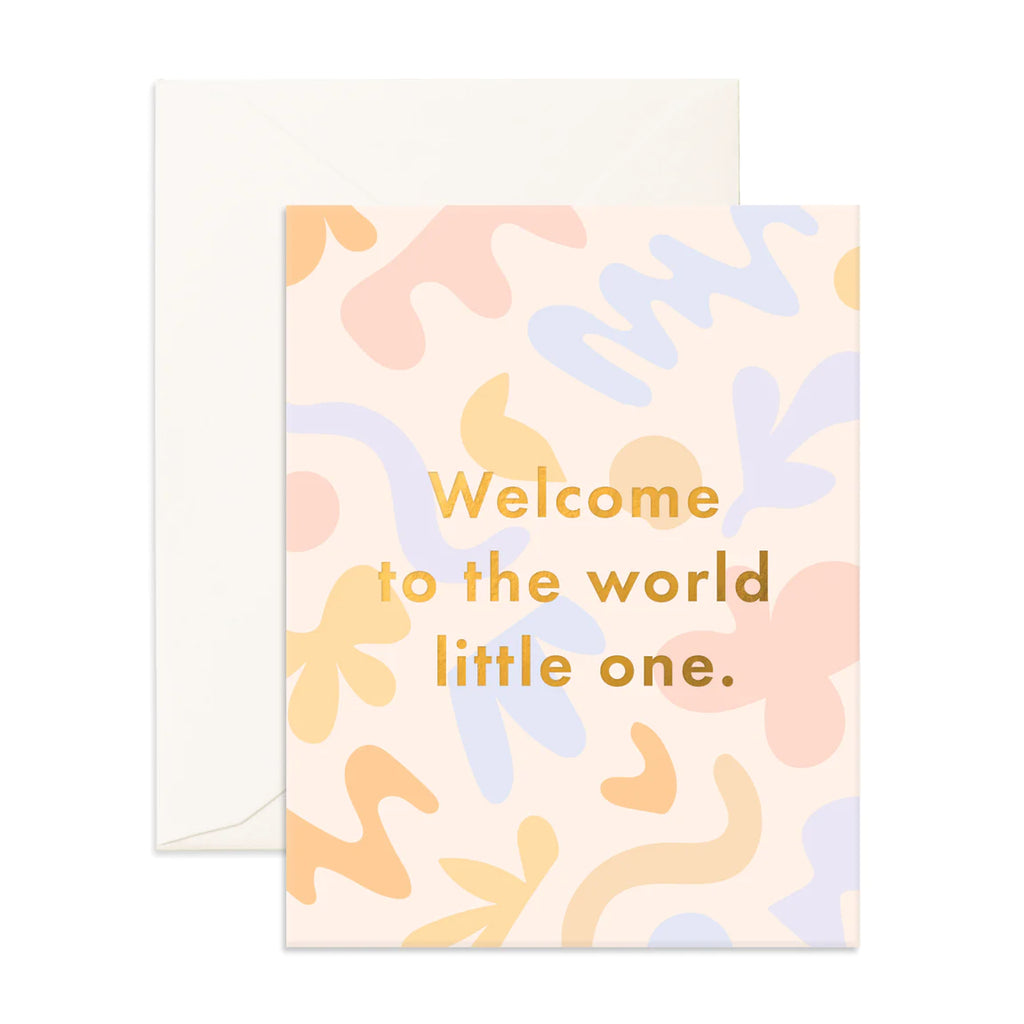 Fox & Fallow Welcome to the World Little One Card