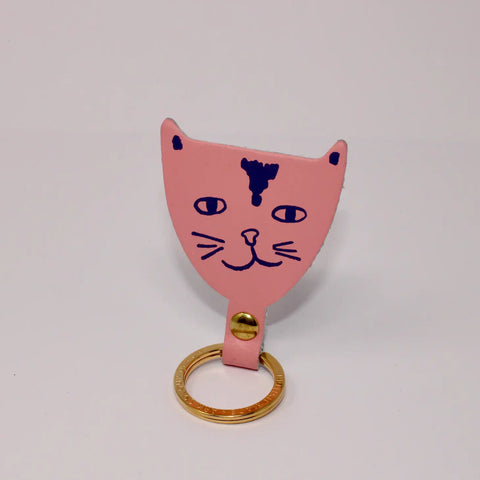 Ark Cat Key Fob - Pink