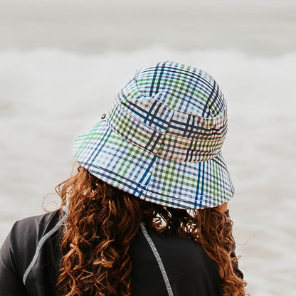 Bedhead Check Swim Bucket Hat