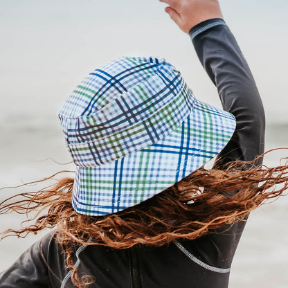 Bedhead Check Swim Bucket Hat