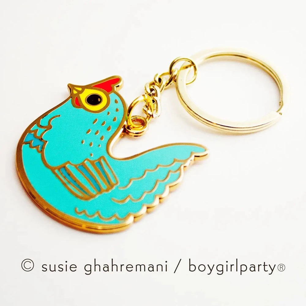 Boygirlparty Chicken Keychain