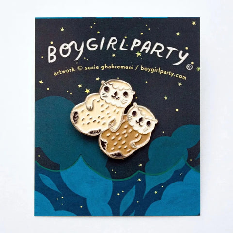 Boygirlparty Otters Pin