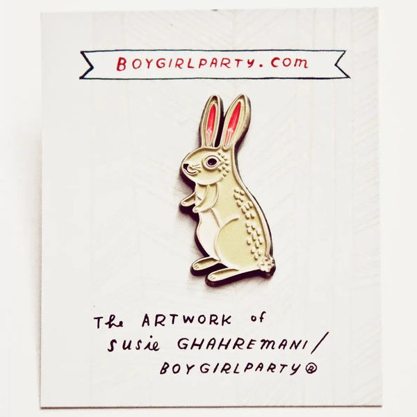 Boygirlparty Bunny Rabbit Pin