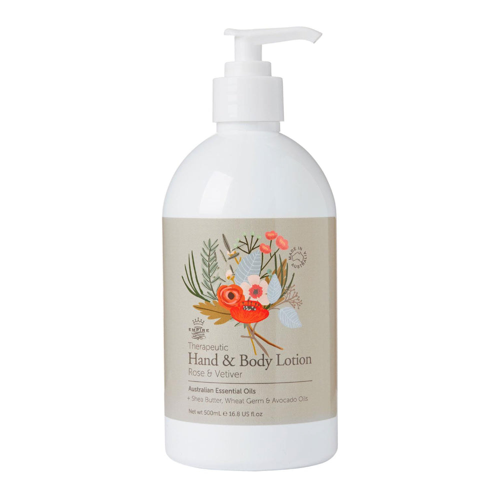 Empire Rose and Vetiver Hand and Body Lotion