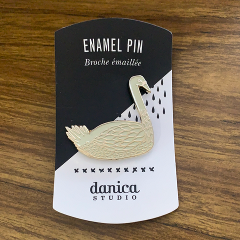 Danica Studio Swan Enamel Pin
