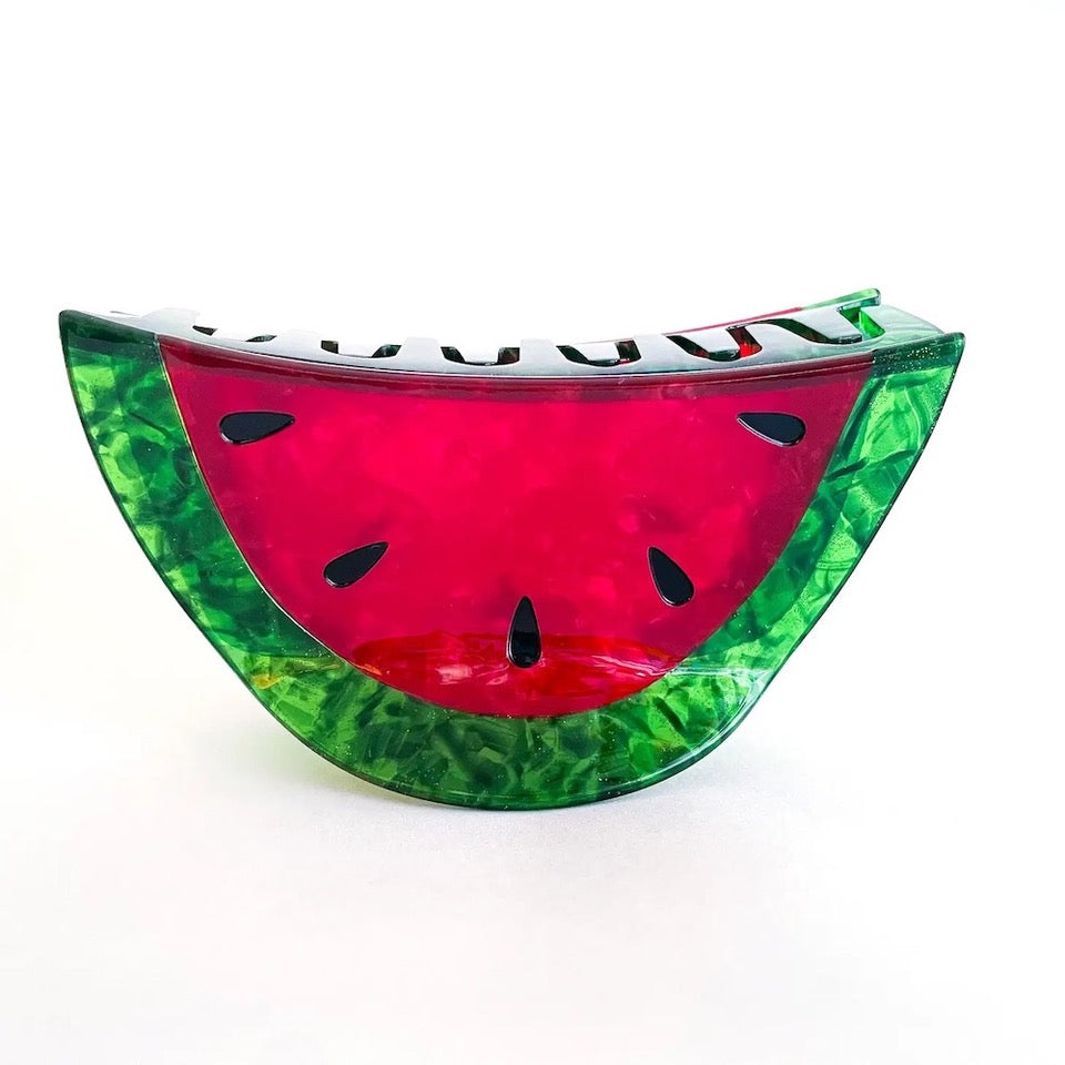 Jenny Lemons Large Watermelon Hair Claw