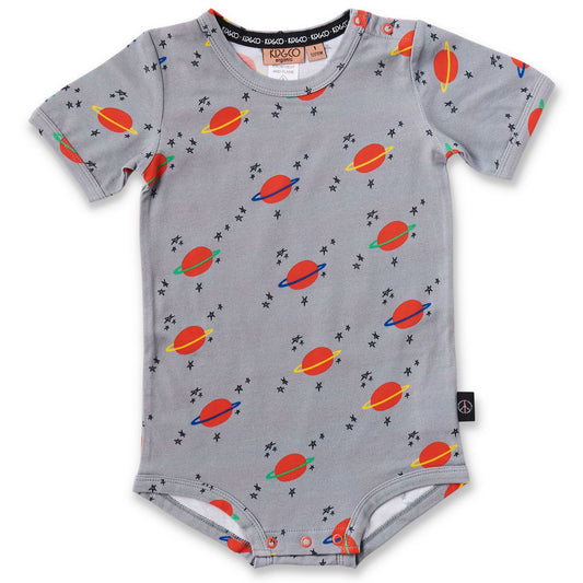 Kip & Co Astro Odyssey Short Sleeve Romper