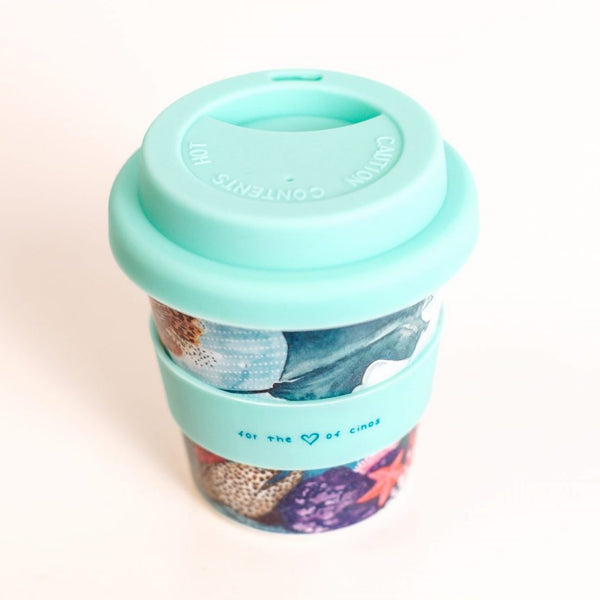 Little Cino Social Deep Blue Sea Babycino Cup