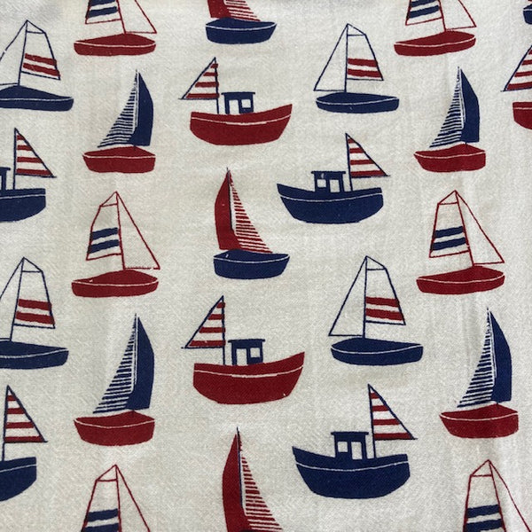 Now Designs Boats Tea Towel