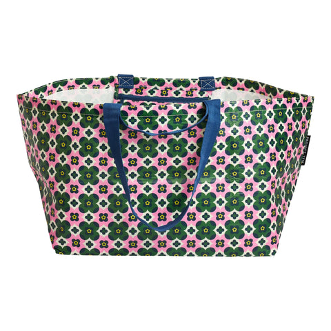 Project Ten Block Floral Oversize Tote