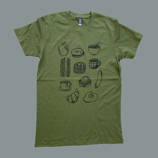Ruck Rover Brunch Club Tee - Khaki