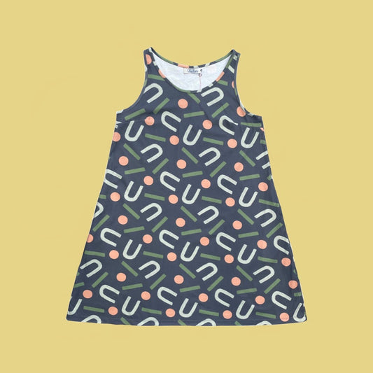 Shipshape Studio Swing Dress - Neo Geo